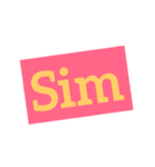 Português♡ポルトガル語♡Portuguese（個別スタンプ：1）