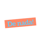 Português♡ポルトガル語♡Portuguese（個別スタンプ：4）