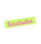 Português♡ポルトガル語♡Portuguese（個別スタンプ：34）