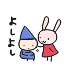 こびととうさぎ（個別スタンプ：19）