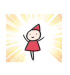こびととうさぎ（個別スタンプ：40）