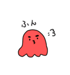 謎のいきものまゆげスタンプ（個別スタンプ：4）
