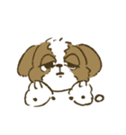 シーズー_犬のスタンプ（個別スタンプ：6）