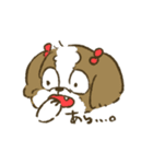 シーズー_犬のスタンプ（個別スタンプ：12）