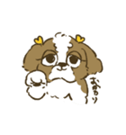 シーズー_犬のスタンプ（個別スタンプ：18）