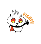 パンダのヒーローくまねこくん2（個別スタンプ：3）
