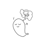 無気力おばけ2（個別スタンプ：24）