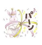 リアカワうさぎ（個別スタンプ：33）