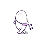 ムラサキ担当あざらしさん（個別スタンプ：27）