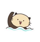 らっこっしゃ（個別スタンプ：1）