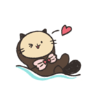 らっこっしゃ（個別スタンプ：3）