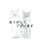おすわり猫（個別スタンプ：6）