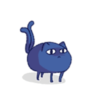 照れ屋な猫さん（個別スタンプ：9）