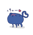 照れ屋な猫さん（個別スタンプ：25）