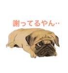 水彩わんこの世界（個別スタンプ：5）