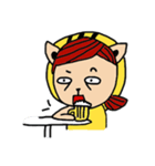 ヨミのライフストーリー（個別スタンプ：3）