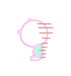 顔で語るクマ（個別スタンプ：15）
