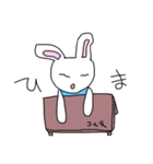 うさちゃんまスタンプ（個別スタンプ：21）