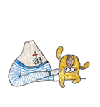 マウンテンモンスター 絵本 6（個別スタンプ：17）
