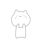しろたくん 。（個別スタンプ：12）