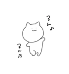 しろたくん 。（個別スタンプ：21）