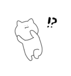 しろたくん 。（個別スタンプ：23）