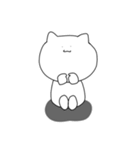 しろたくん 。（個別スタンプ：24）