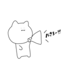 しろたくん 。（個別スタンプ：33）