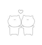 しろたくん 。（個別スタンプ：37）
