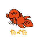 赤いベタの日常会話スタンプ（個別スタンプ：30）