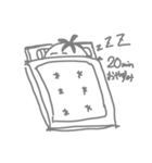 ポモドーロ勉強スタンプ（個別スタンプ：6）