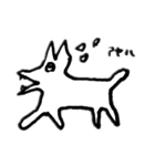 シュール犬  あきお（個別スタンプ：6）