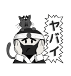 忍者＆猫（個別スタンプ：3）