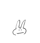 しゃべらないうさぎ（個別スタンプ：2）