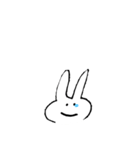 しゃべらないうさぎ（個別スタンプ：9）