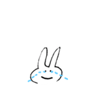 しゃべらないうさぎ（個別スタンプ：10）