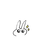 しゃべらないうさぎ（個別スタンプ：11）