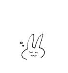 しゃべらないうさぎ（個別スタンプ：13）