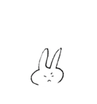 しゃべらないうさぎ（個別スタンプ：15）