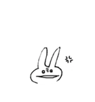 しゃべらないうさぎ（個別スタンプ：16）