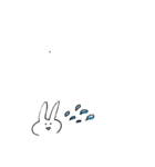 しゃべらないうさぎ（個別スタンプ：18）