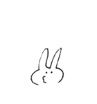 しゃべらないうさぎ（個別スタンプ：22）