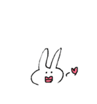 しゃべらないうさぎ（個別スタンプ：31）