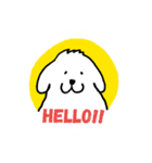白い犬グレートピレニーズの日々（個別スタンプ：2）