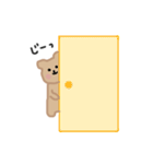 くま助❁毎日使えるスタンプ1❁（個別スタンプ：34）