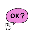くつしたの会話セットスタンプ（個別スタンプ：33）