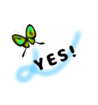 みつけたら、幸せになれそうな  ちょうちょ（個別スタンプ：20）