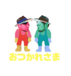 自由過ぎるフジマリ（個別スタンプ：9）