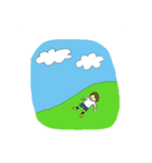 ラクロスと送る生活（個別スタンプ：12）