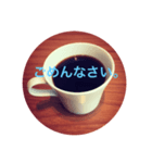 コーヒーで一言（個別スタンプ：6）
